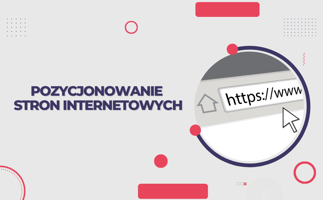 Obrazek z kursorem wskazującym na adres URL – nawiązanie do działań SEO on-site.